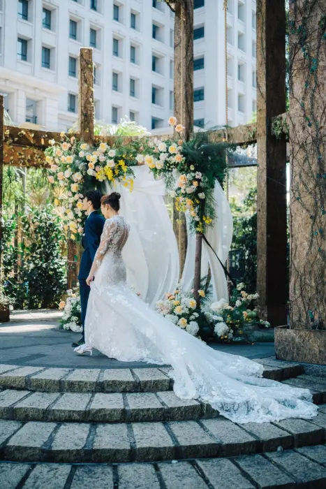 CHALETV 婚禮佈置 花幕 11