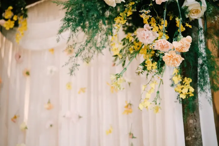 CHALETV 婚禮佈置 花幕 14