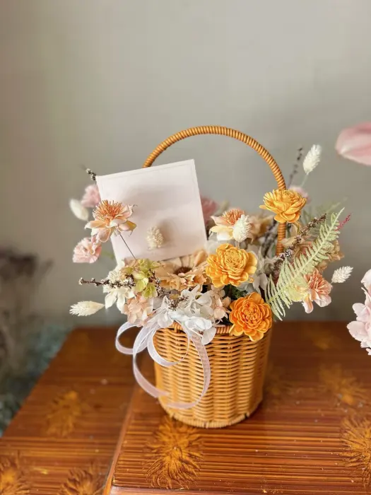 乾燥桌花 乾燥花禮 1